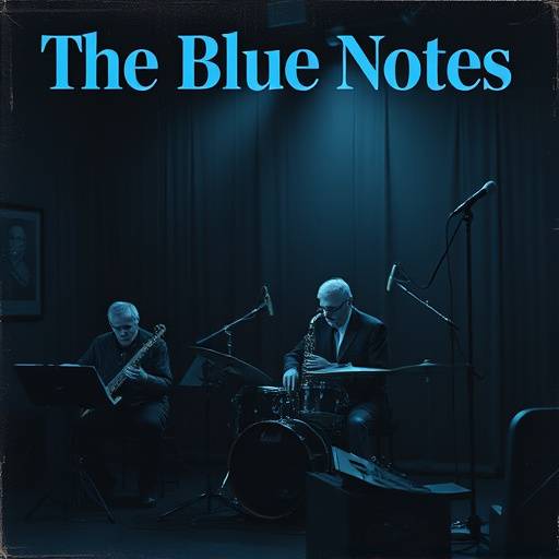 Album cover for jazz ensemble 'The Blue Notes'