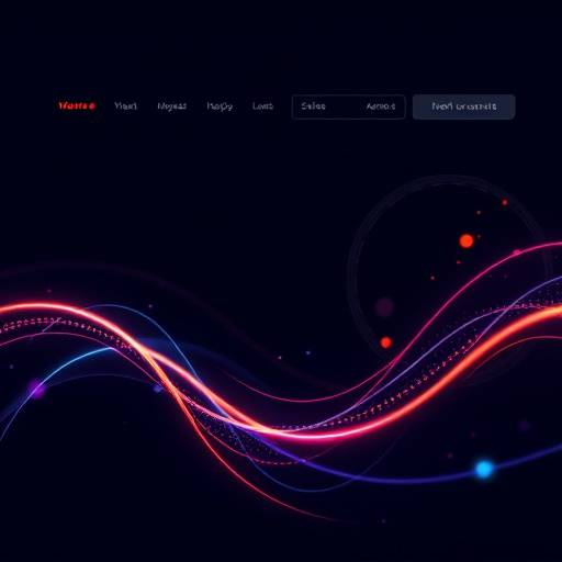 Visual representation of data being tracked on a website